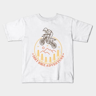 Dirt Bike 6 Kids T-Shirt